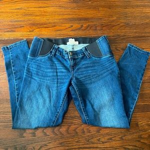 Blue Maternity Jean . Size 6